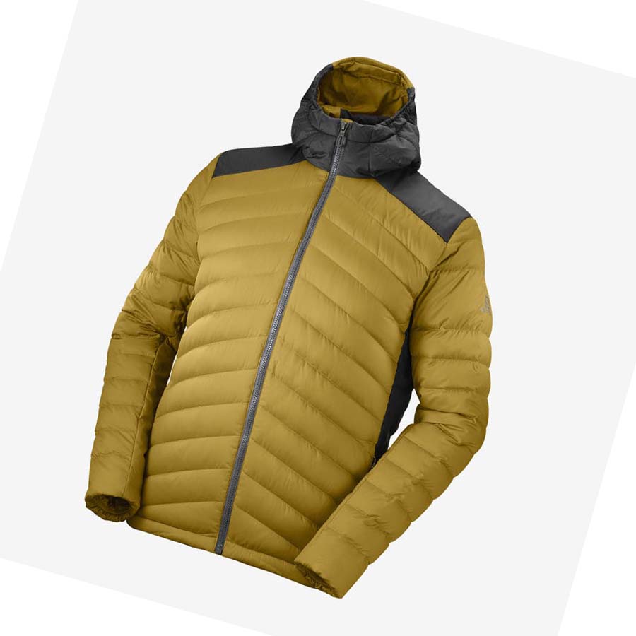 Salomon ESSENTIAL XWARM DOWN INSULATED Erkek Ceket Sarı | TR 3303NWY